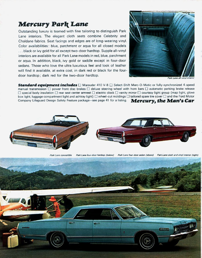 1967 Mercury Brochure Page 32